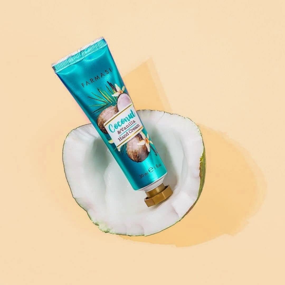 Farmasi Coconut & Vanilla hand cream - مرطب يد بجوز الهند والفانيلا