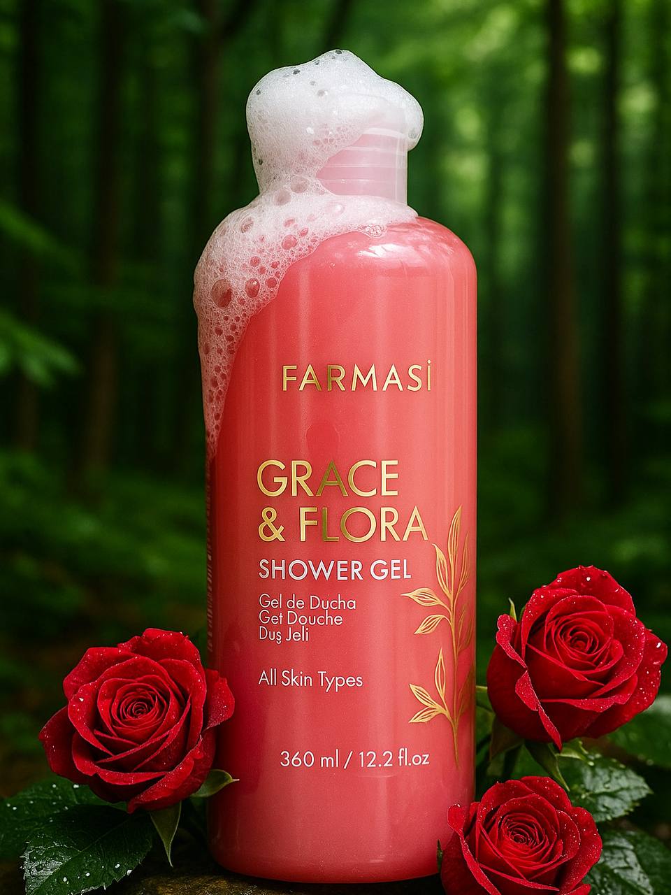 Farmasi grace & flora shower gel - جل أستحمام من فارمسي