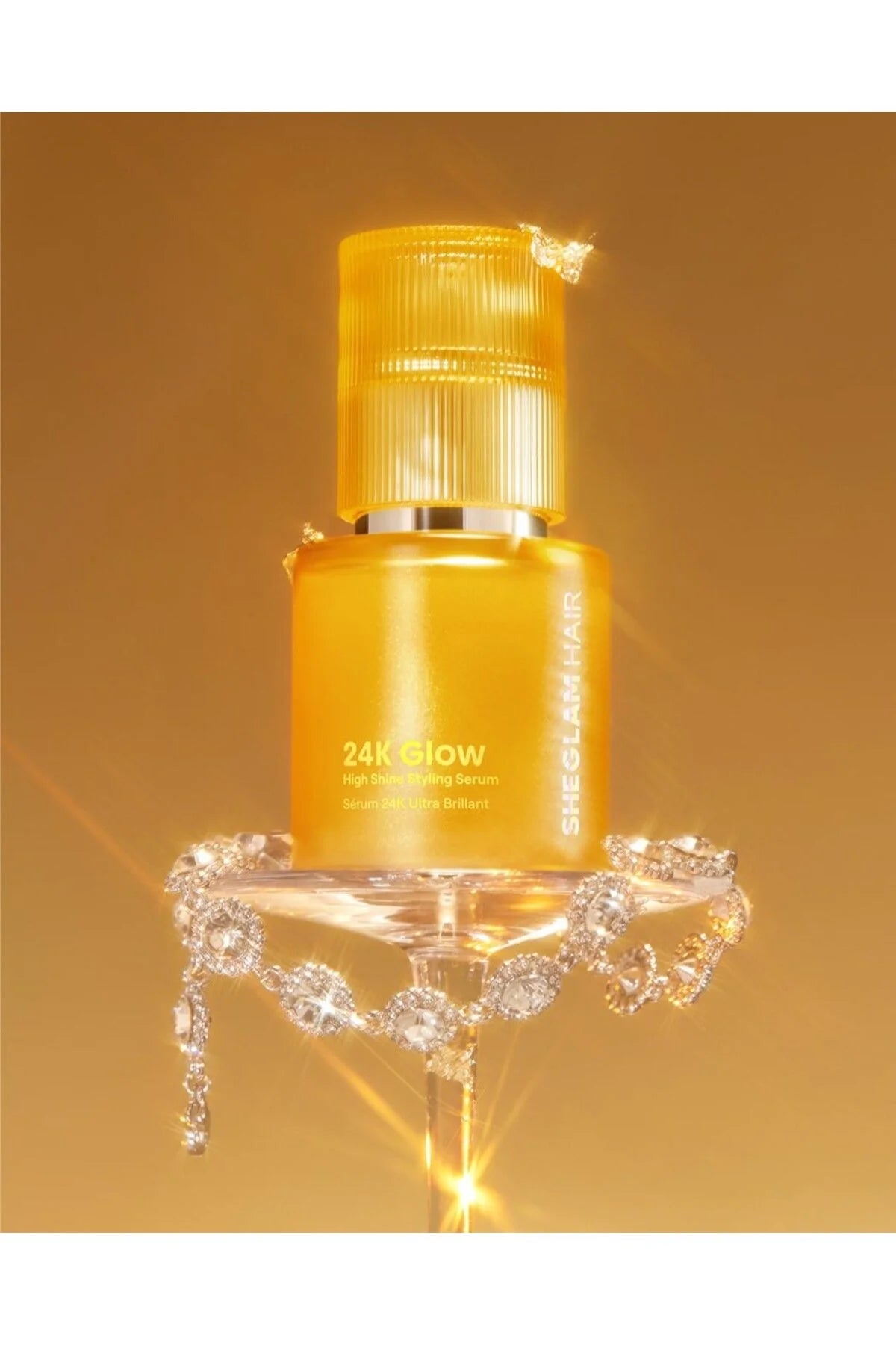 Sheglam hair flower rose doux 24k gow - زيت العناية بالشعر من شيكلام