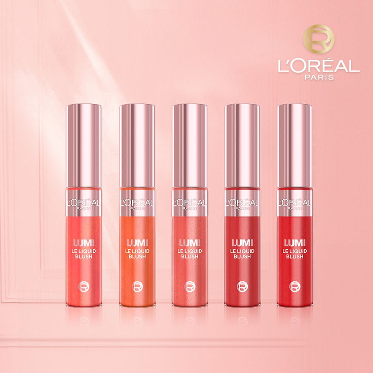 Loreal lumi blush liquid - لوريل بلشر سائل