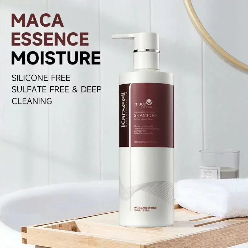 Karseell Maca Power shampoo -شامبو كارسيل لاصلاح الشعر التالف