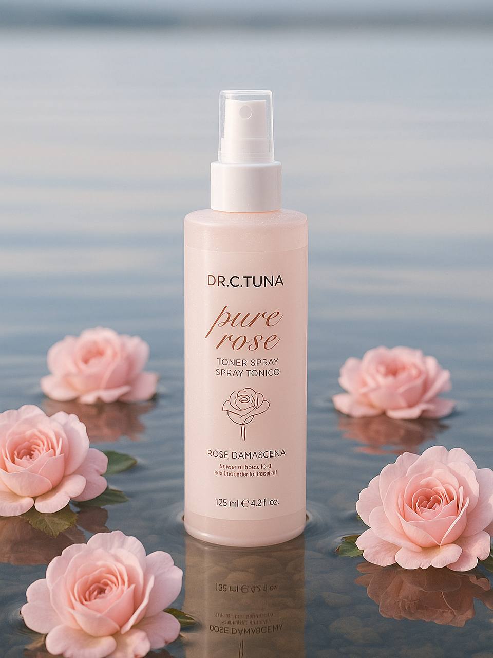 Farmasi dr.tuna pure rose toner spray - تونر بخاخ برائحة الورد النقي