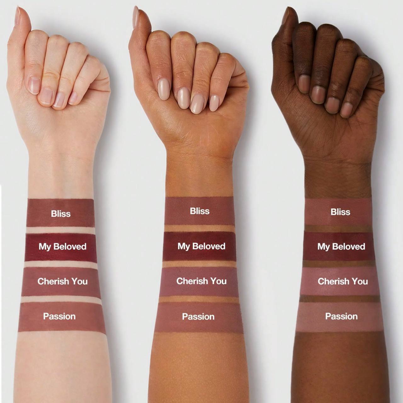 Sheglam ember rose long-lasting matte lipstick set - سيت أحمر الشفاه الرباعي من شيكلام