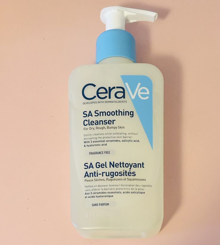 CeraVe SA smoothing cleanser for dry ,bumpy skin-غسول سيرافي للبشرة الجافة