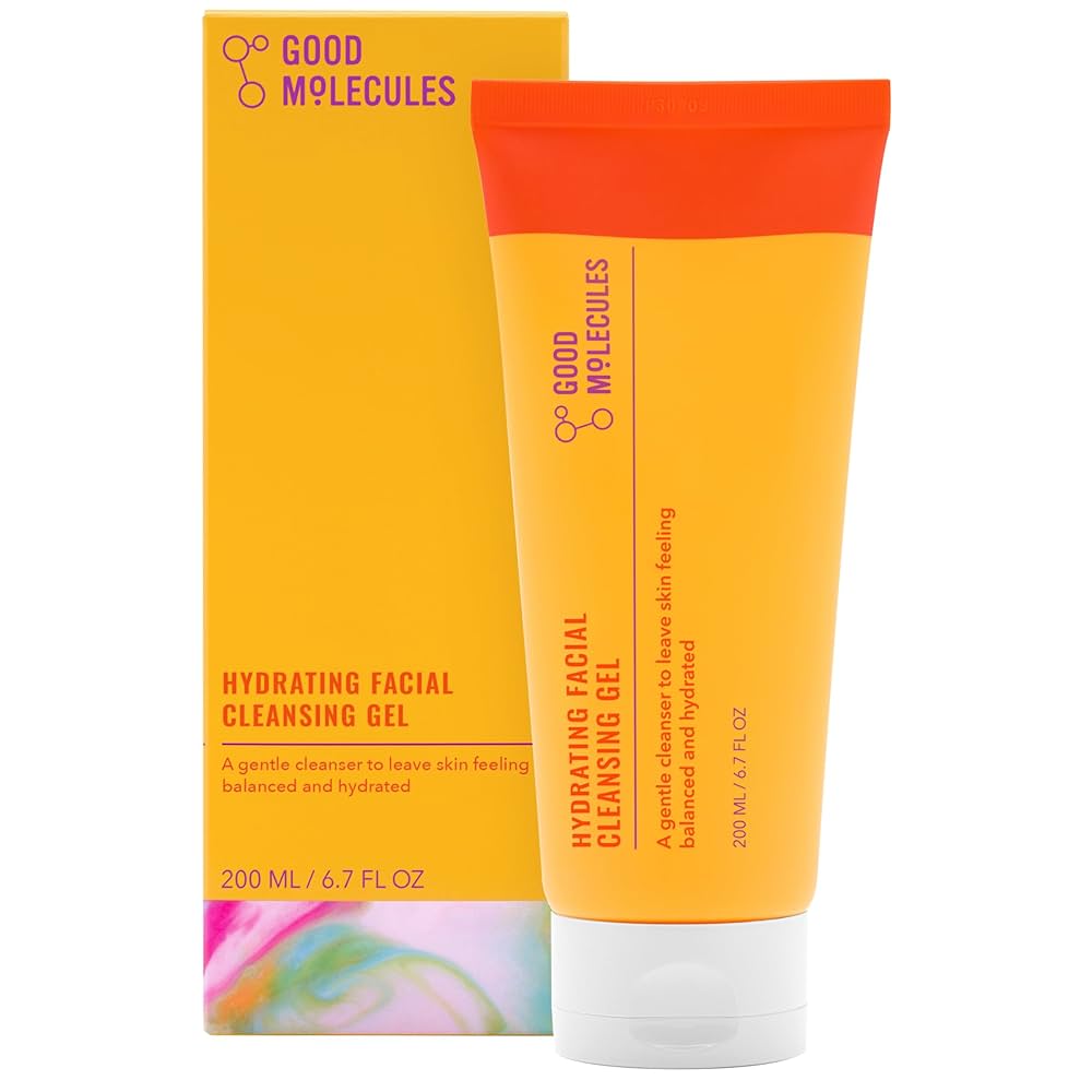 Good molecules hadrating faclal cleansing gel-غسول جل منظق