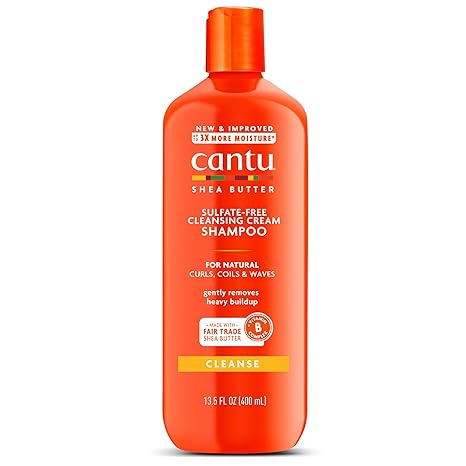 Cantu Shea Butter for Natural Hair Cleansing Cream Shampoo-شامبو كانتو للشعر