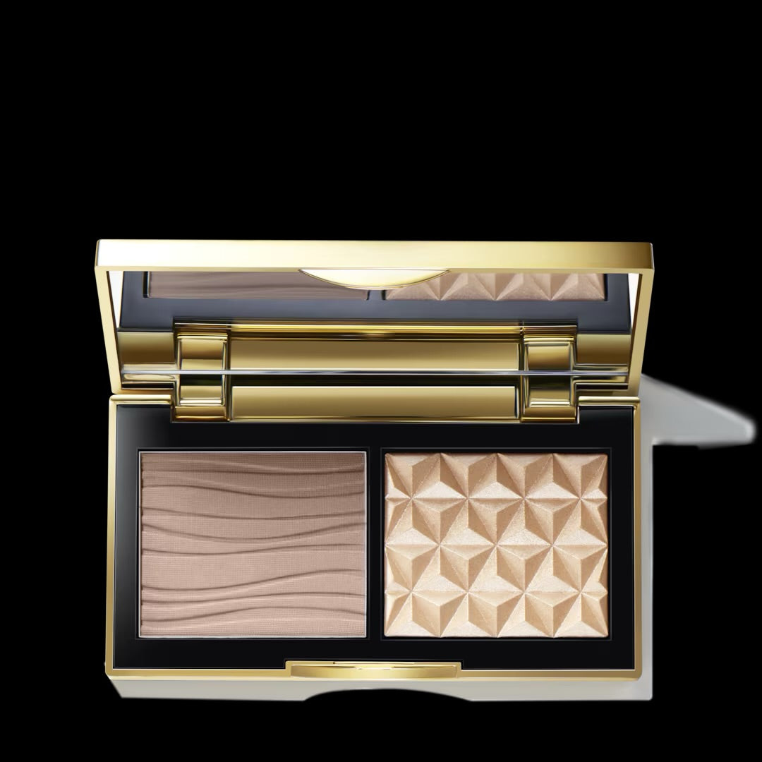 Mac sculpt & glow duo highlight contour palette- باليت ماك هايلايتر وكونتور