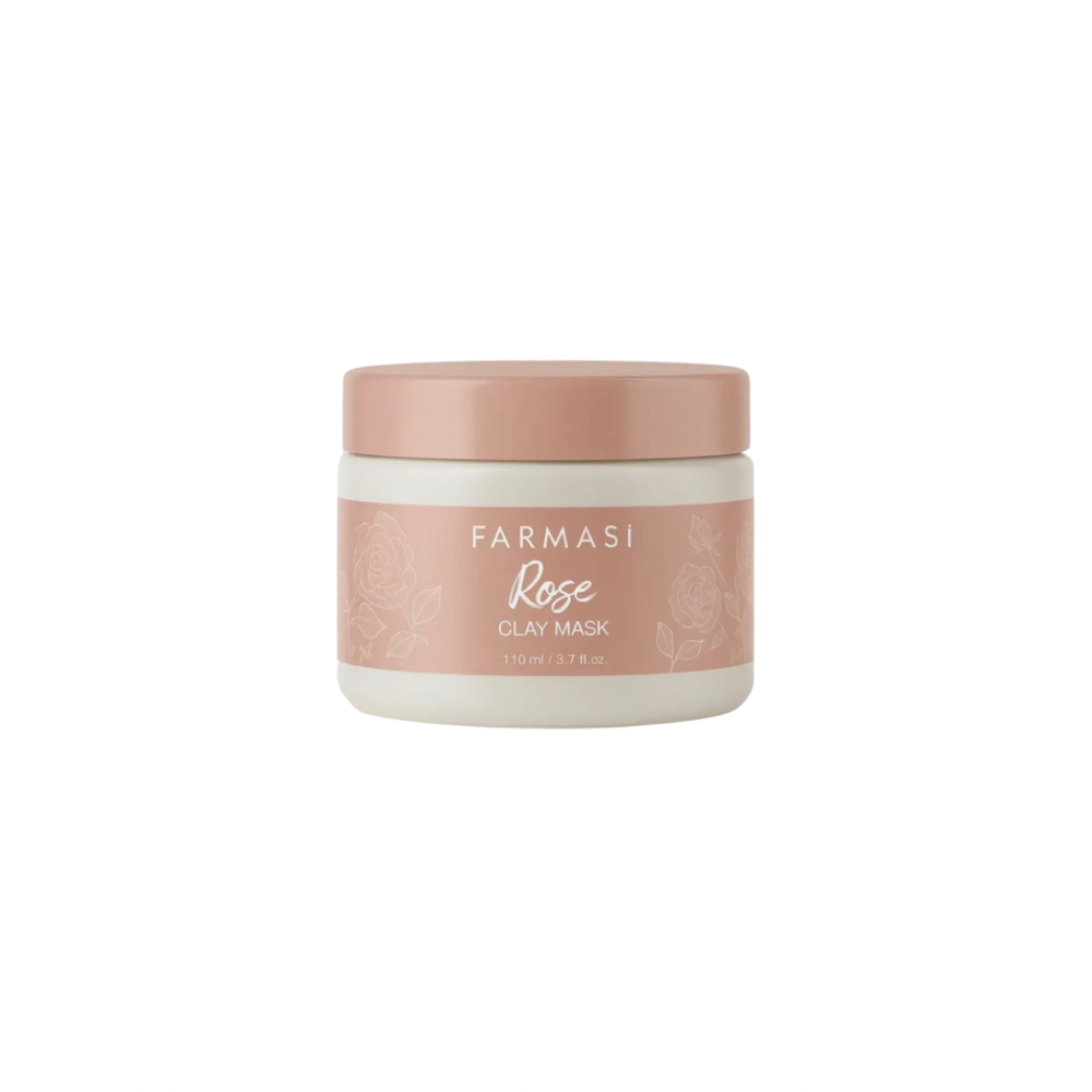 Farmasi Rose Clay Mask - قناع طين الورد ينظف وينعم البشرة