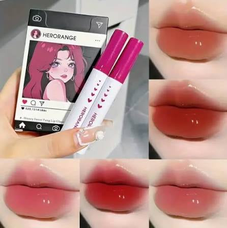 Honey sweet yang Lip glaze from Herorange