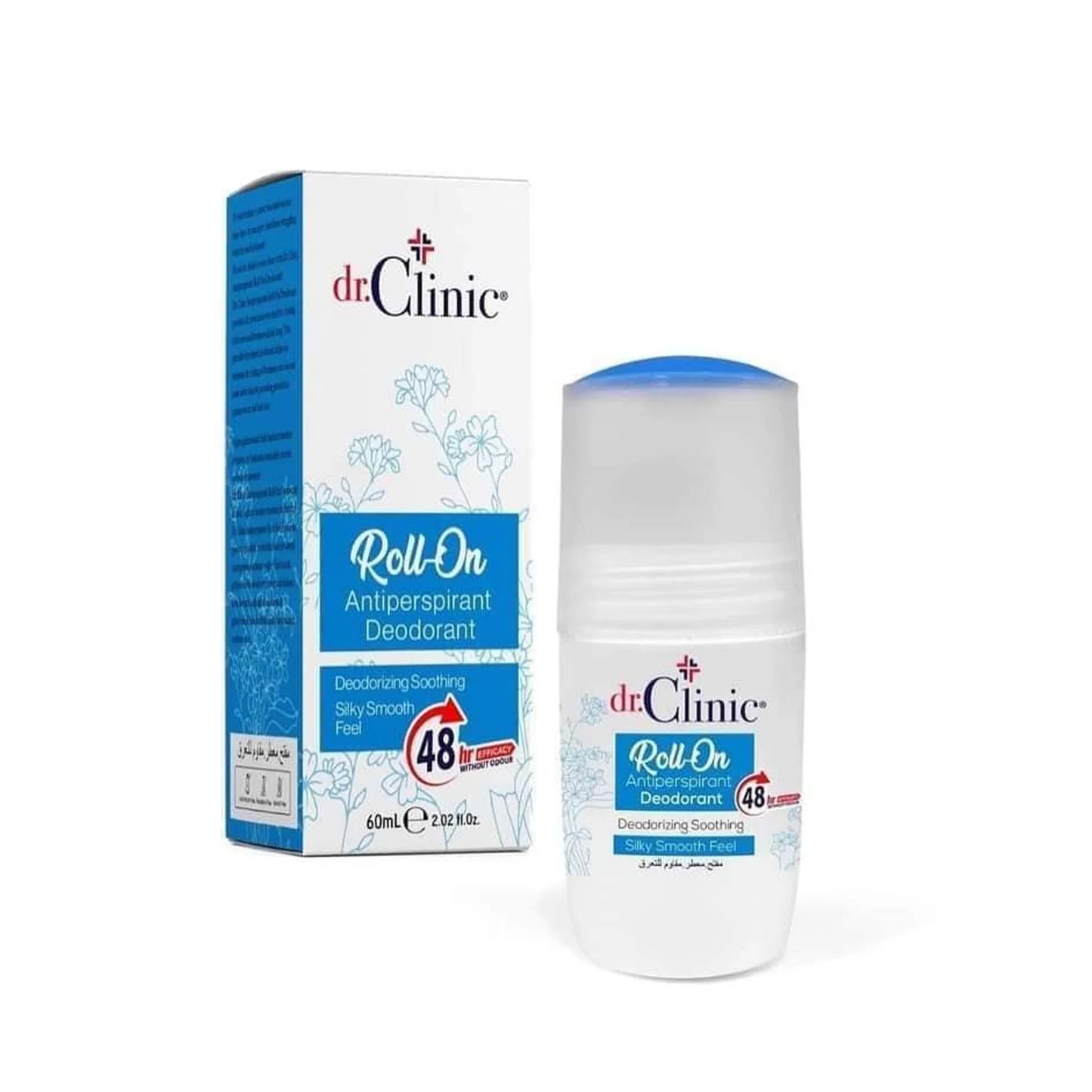 Dr.Clinic Roll-On Antiperspirant -مضاد تعرق من دكتور كلنك ازرق