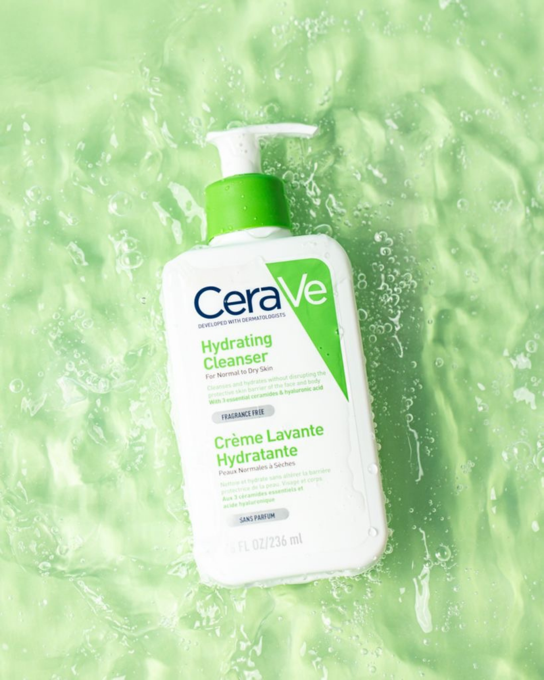 CeraVe hydrating cleanser for normal to dry skin-غسول البشرة مائي