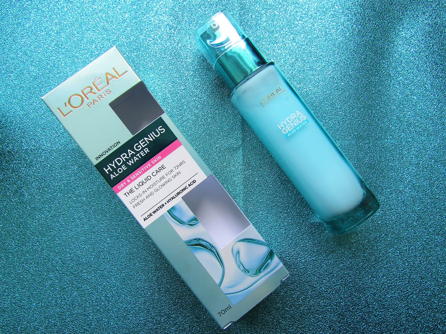 L’oreal paris hydra genius aloe water dry & sensitive skin