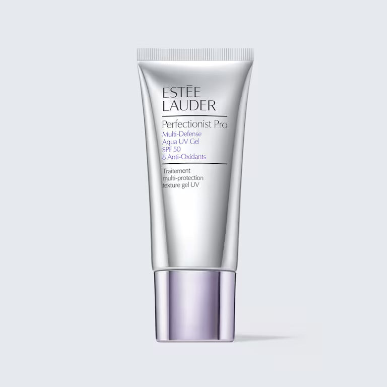 Estee lauder multi-defense Aqua UV gel spf 50/pa++++-جل واقي الشمس شفاف