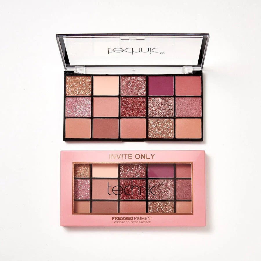 Technic Invite Only Pressed Pigment Palette - باليت اي شدو