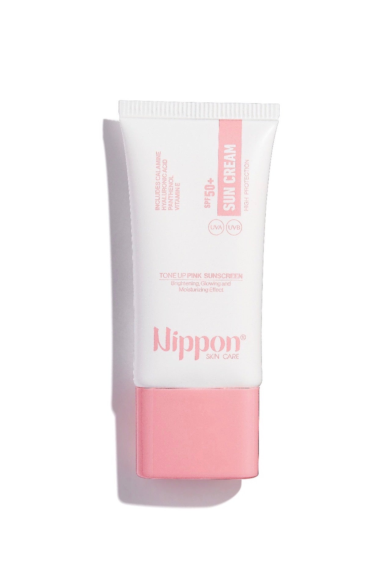 Nippon Skin CareTone Up Pink Sunscreen - واقي شمس للبشرة الجافة