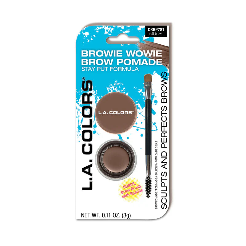 L.A.color Brow Pomade soft brown -جل حاجب جوزي فاتح