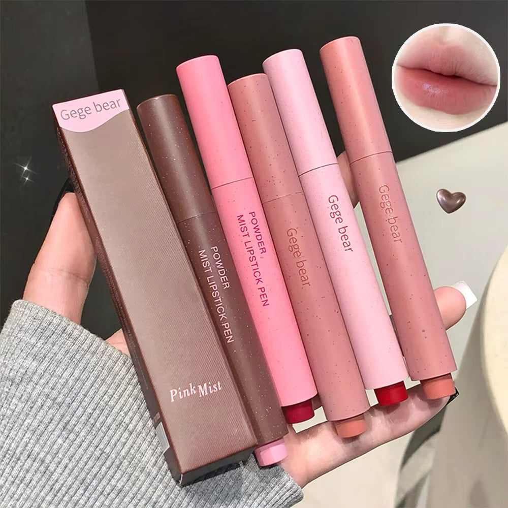 Gege Bear pink mist lipstick-أحمر الشفاه