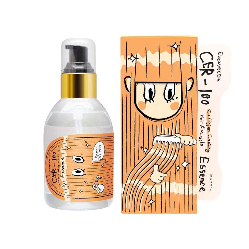 Elizavecca CER-100 Hair Muscle Essence- سيروم العناية بالسعر الجاف والتالف