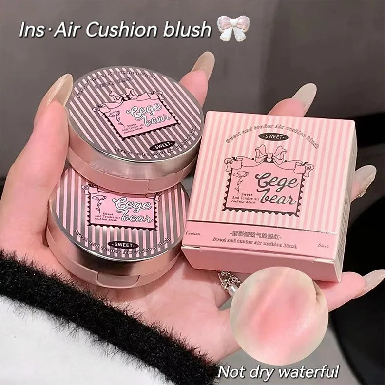 Gege bear sweet and tender air cushion blush-بلشر خدود مخملي