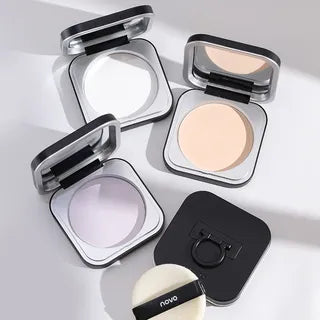 Luminous feather soft silk Powder from novo-باودر كريمي لتثبيت مكياج