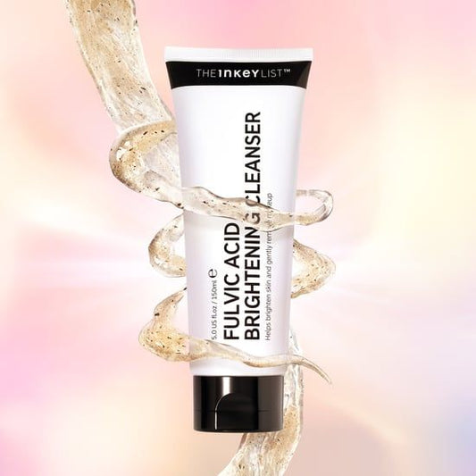 The inkey list fulvic acid brightening cleanser- غسول البشرة ومزيل المكياج