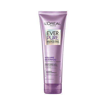 L’oreal ever pure volume shampoo 250ml - شامبو الشعر للكثافة والعناية باللون