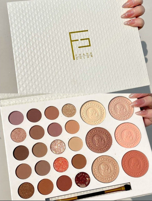 Frank color palatte - باليت ظلال عيون