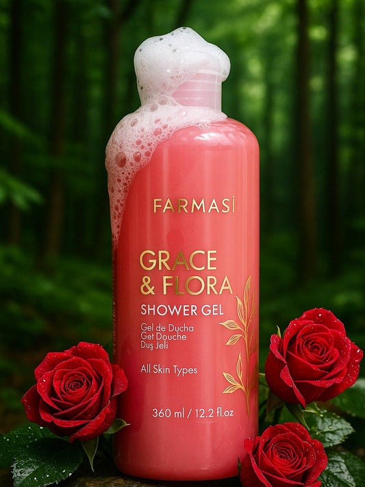 Farmasi grace & flora shower gel -  جل أستحمام من فارمسي