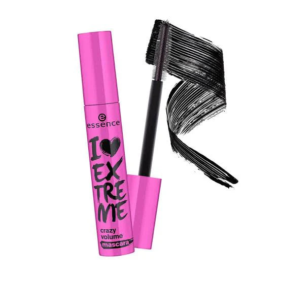 essence i love extreme crazy volume mascara - مسكارة الرموش  زيادة الحجم الوردية