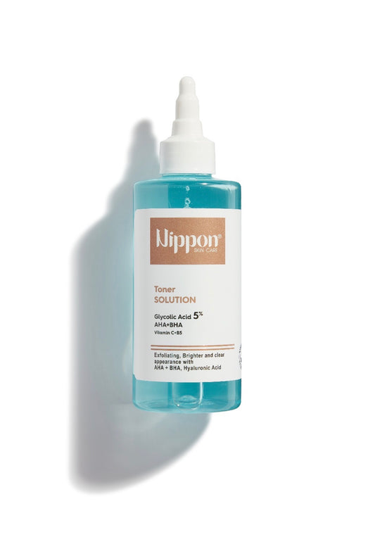 Nippon Skin Care Toner Solution - تونر مقشر حمض الجليكوليك بنسبة 5%