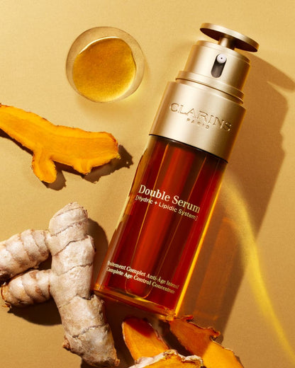Clarins double serum traitemnt complet anti-age intensif 50ml - سيروم دبل متقدم للتجاعيد وشيخوخة