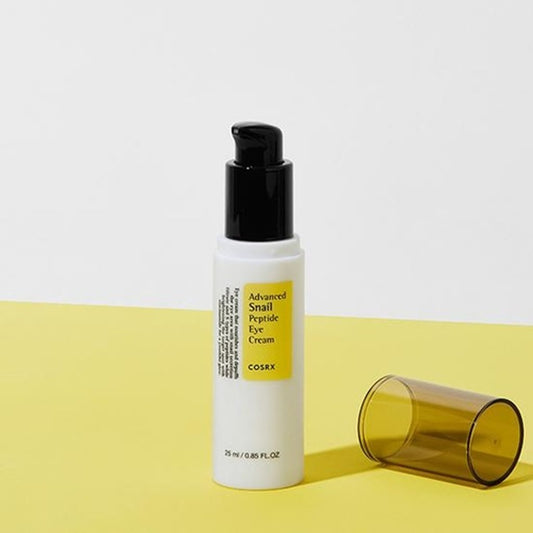 Cosrx Advanced snail peptide eye cream-كوزركس كريم مغذي ومفتح حول العين