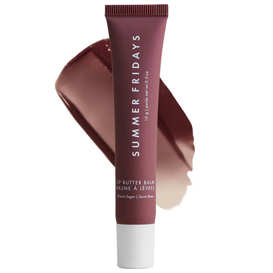 Summer fridays lip butter balm brown suger  - كريم زبدة الشفاه بالسكر بني