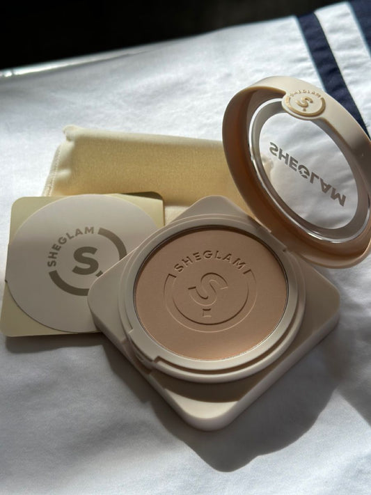 Sheglam skin-foucus high coverage powder foundation - باودر فاونديشن شيكلام