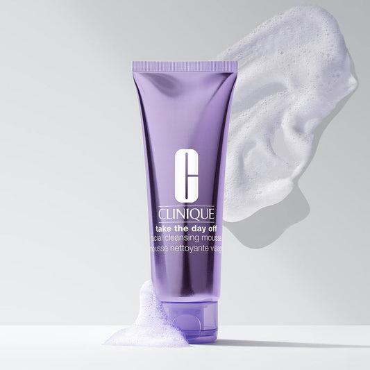 Clinique facial cleansing mousse-غسول رغوي منظف