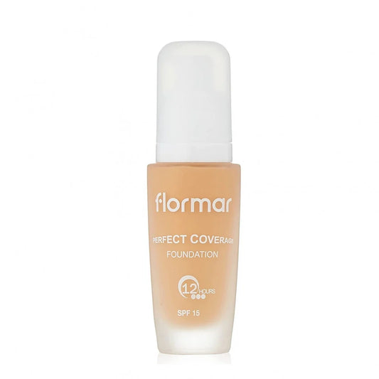 Flormar perfect coverage foundation - كريم أساس  فلورمار سائل