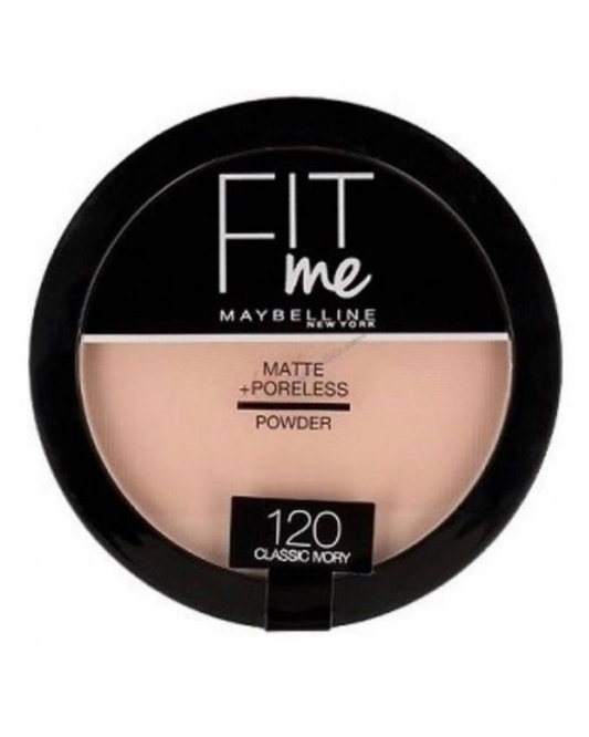 Maybelline fit me matte+poreless powder - باودر فتمي