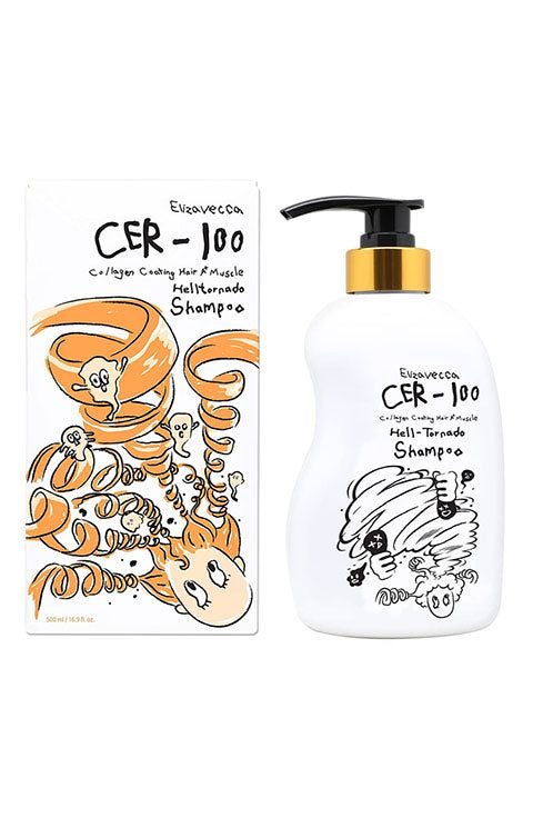 Elizavecca CER-100 Collagen Coating Hair Muscle Shampoo-شامبو كولاجين للشعر الجاف وتالف