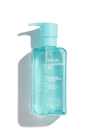 Nippon Facial Cleansing Gel for dry skin -غسول جل للوجة من نيبون للبشرة الجافة