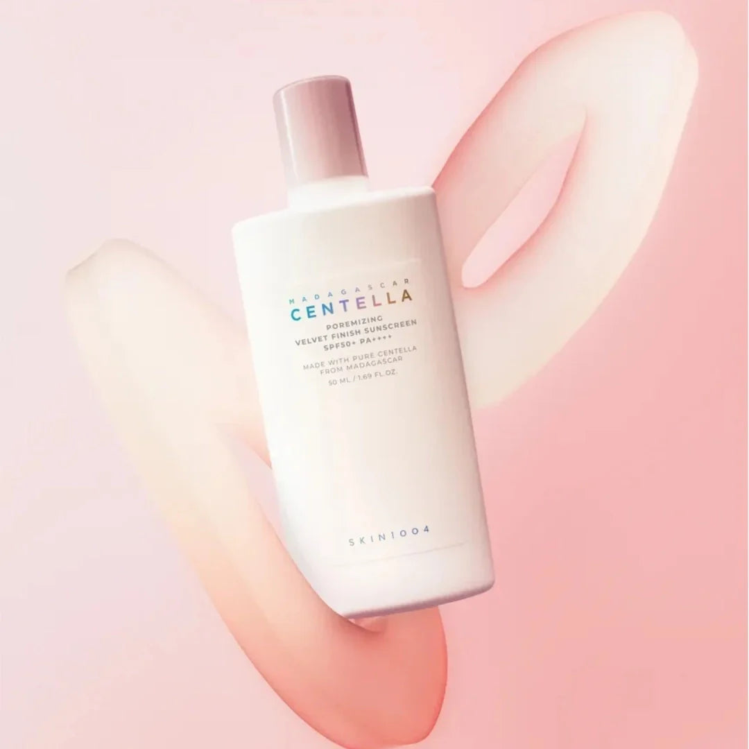 Skin1004 CENTELLA POREMIZING TINTED SUN CREAM SPF50+ - واقي شمس فيزيائي