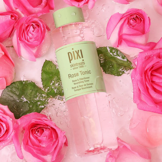 Pixi skintreats Rose Tonic -  تونر بيكسي بماء الورد حجم 250ml