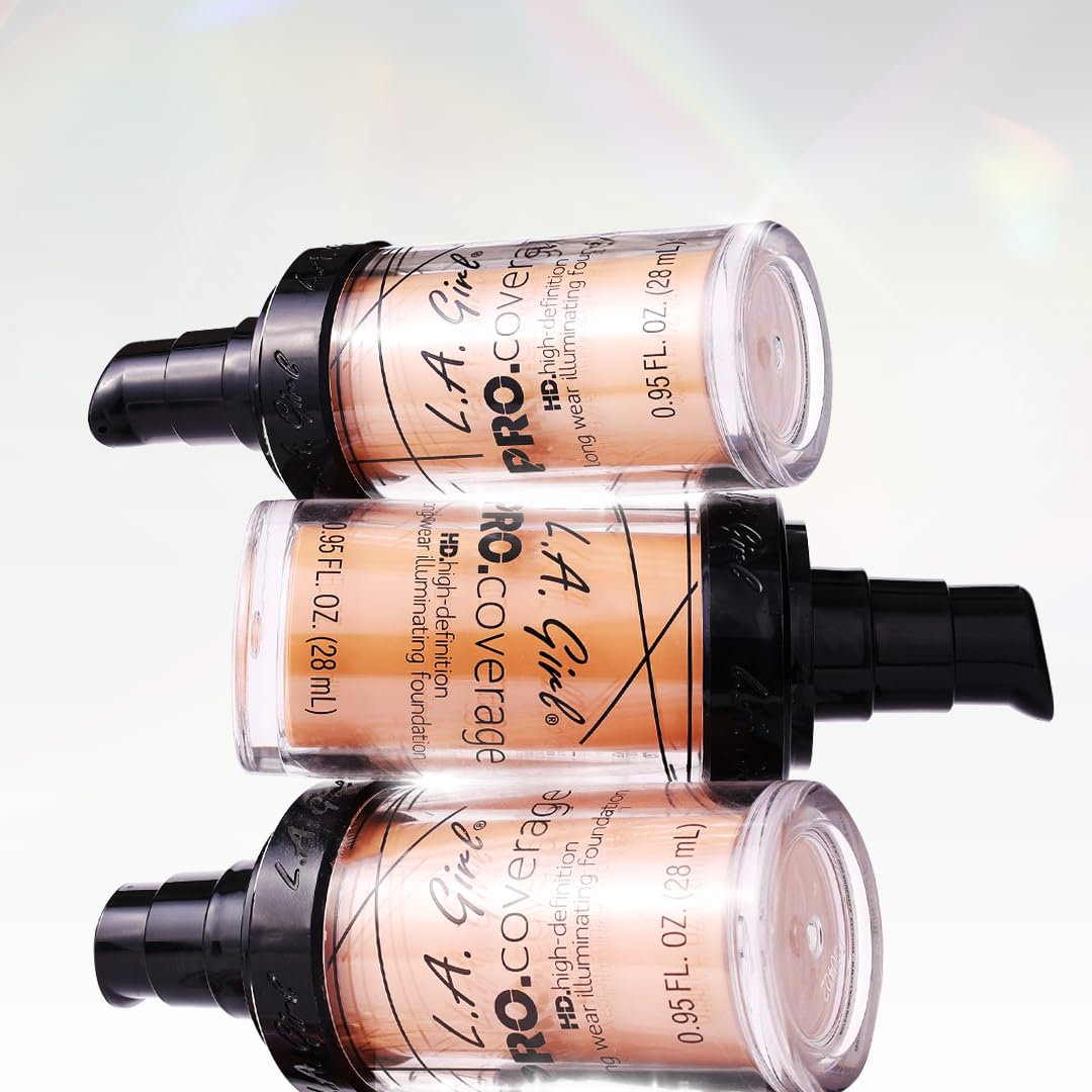 L.A.girl PRO.coverage HD Illuminating Foundation - كريم أساس