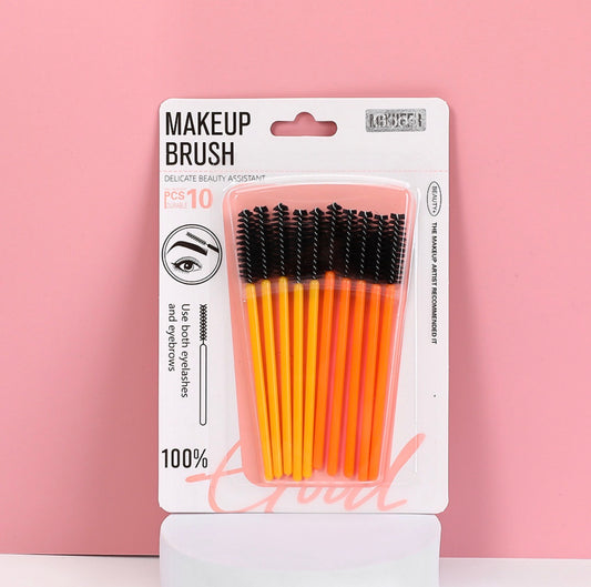 Makeup brush eyelash and brow -سيت فرش  تصفيف الحاجب والرموش