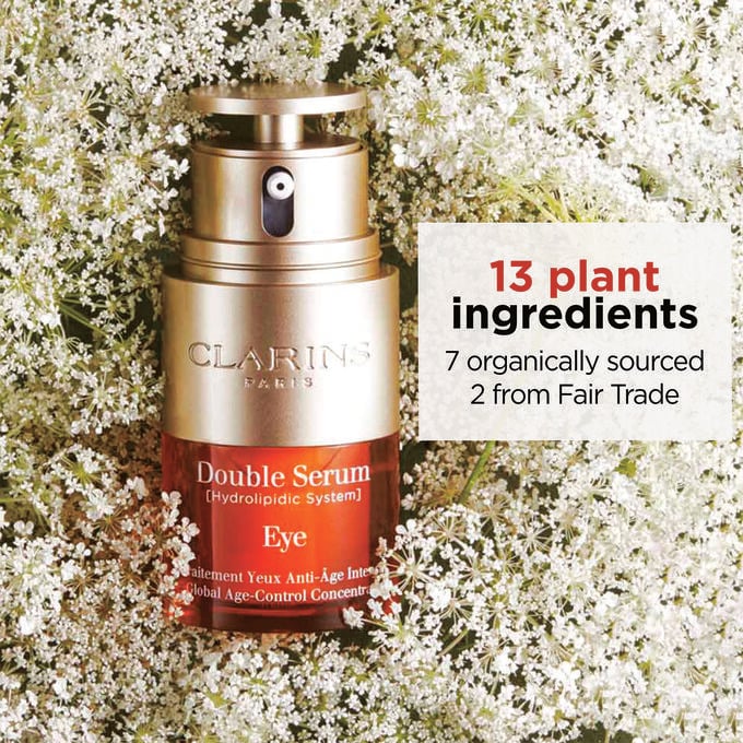 Clarins double serum traitemnt yeux anti-age intensif eye 20 ml - دوبل سيروم تحت العين من كلارنس