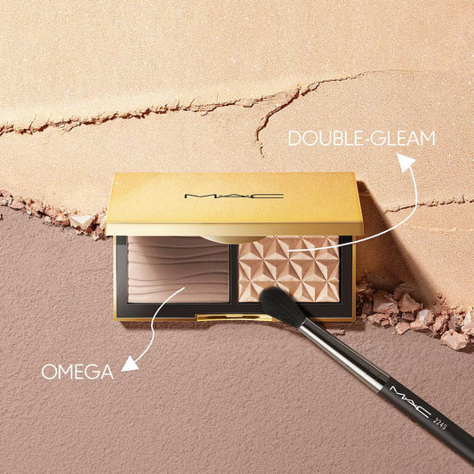 Mac sculpt & glow duo highlight contour palette- باليت ماك هايلايتر وكونتور