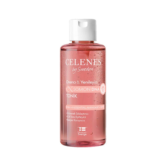 Celenes repairing & renewing salmon dna toner 200ml - تونر البشرة من مستخلص جين سلمون