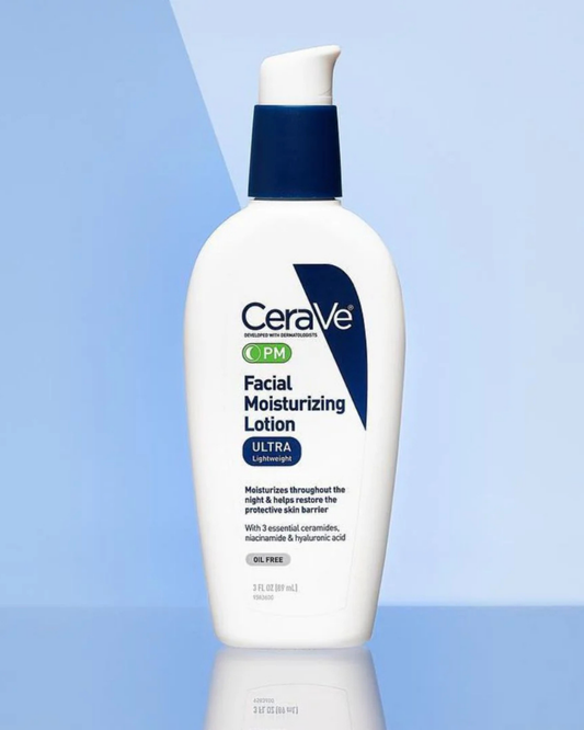 Cera Ve PM facial moisturizing lotion ultra lightweight-لوشن الترطيب ليلي فائق
