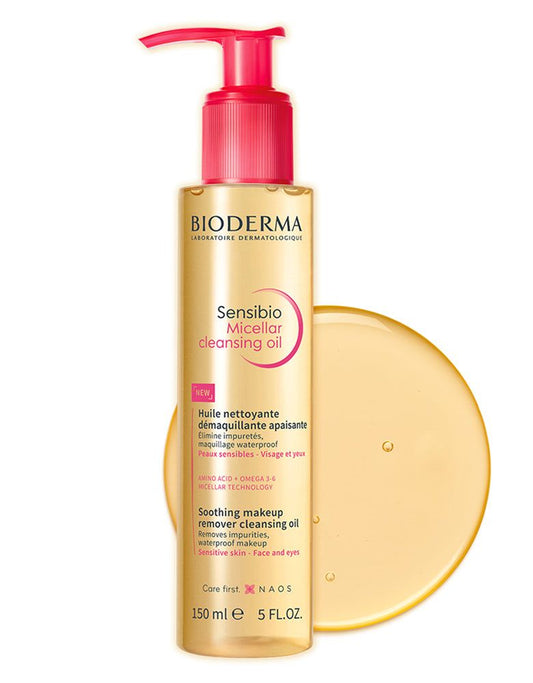 Bioderma sensibio micellar cleansing oil-غسول بيو ديرما الزيتي المنظف