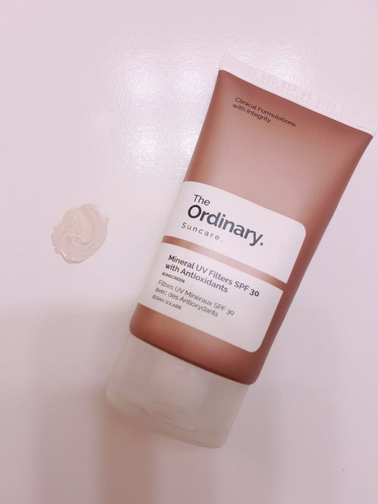 The ordinary suncreen mineral uv filters spf 30 -واقي الشمس ذا اوردنري