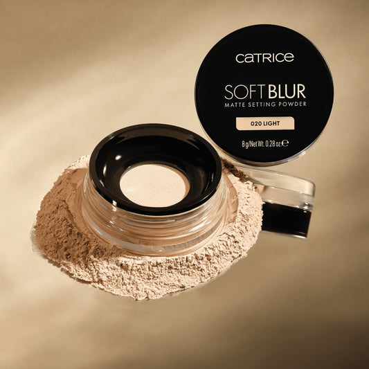 Soft Blur Matte Setting Powder 020 - بودرة تثبيت المكياج من كاتريس